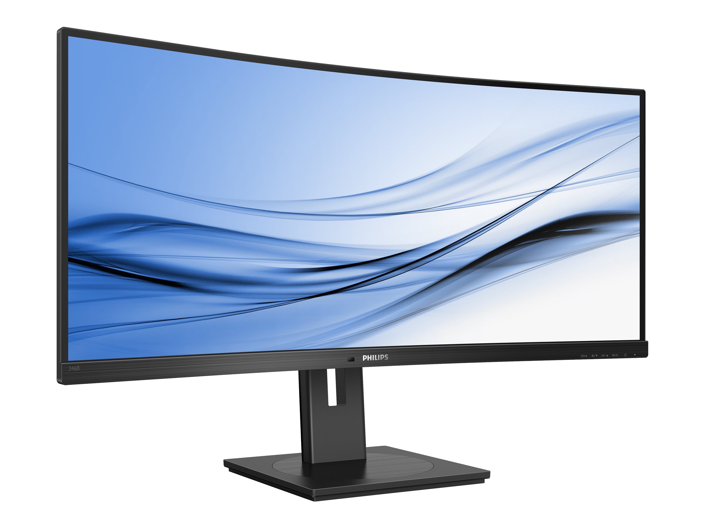 Philips B Line 346B1C/00 34 " VA WQHD 21:9 100 Hz 5 ms 3440 x 1440 300 cd/m² HDMI ports quantity 1 Black Warranty 36 month(s) - Image 4
