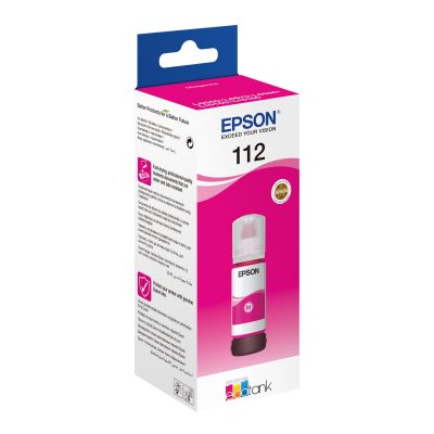 Epson 112 EcoTank Pigment C13T06C34A Ink Bottle Magenta