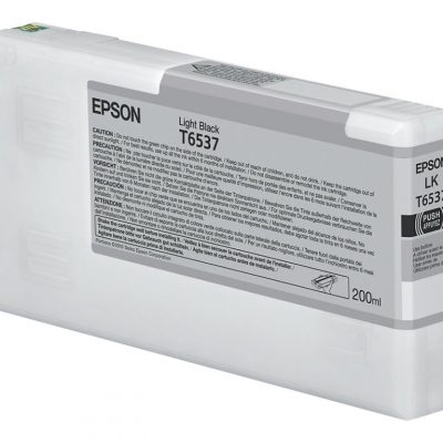 Epson T6537 Ink Cartridge Light Black