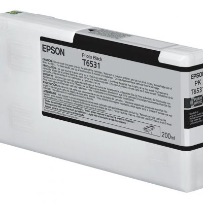Epson T6531 Photo Black Ink Cartridge (200ml) Epson T6531 Ink cartrige Photo Black