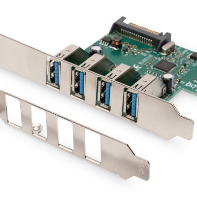 Digitus USB 3.0, 4 Port, PCI Express Add-On card 4 Ports A/F External, VL805 chipset DS-30221-1