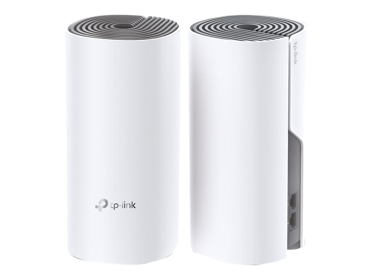 TP-LINK C1200 Whole Home Mesh Wi-Fi System Deco E4 (2-pack) 802.11ac 867+300 Mbit/s 10/100 Mbit/s Ethernet LAN (RJ-45) ports 2 Mesh Support Yes MU-MiMO Yes No mobile broadband Antenna type 2xInternal - Image 3