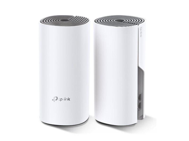 TP-LINK C1200 Whole Home Mesh Wi-Fi System Deco E4 (2-pack) 802.11ac 867+300 Mbit/s 10/100 Mbit/s Ethernet LAN (RJ-45) ports 2 Mesh Support Yes MU-MiMO Yes No mobile broadband Antenna type 2xInternal - Image 4