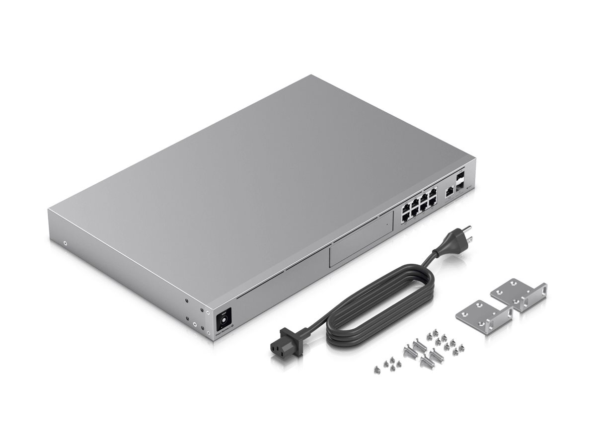 Ubiquiti All-in-one Router and Security Gateway UDM-SE No Wi-Fi 10/100/1000/2500 Mbit/s Ethernet LAN (RJ-45) ports 8 Mesh Support No MU-MiMO No No mobile broadband - Image 4