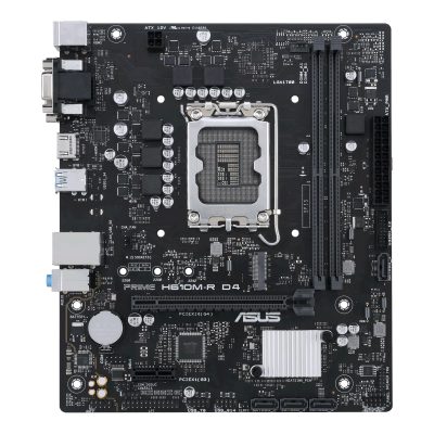 Asus PRIME H610M-R D4-SI Processor family Intel Processor socket LGA1700 DDR4 DIMM Memory slots 2 Supported hard disk drive interfaces SATA, M.2 Number of SATA connectors 4 Chipset Intel H610 Mic-ATX
