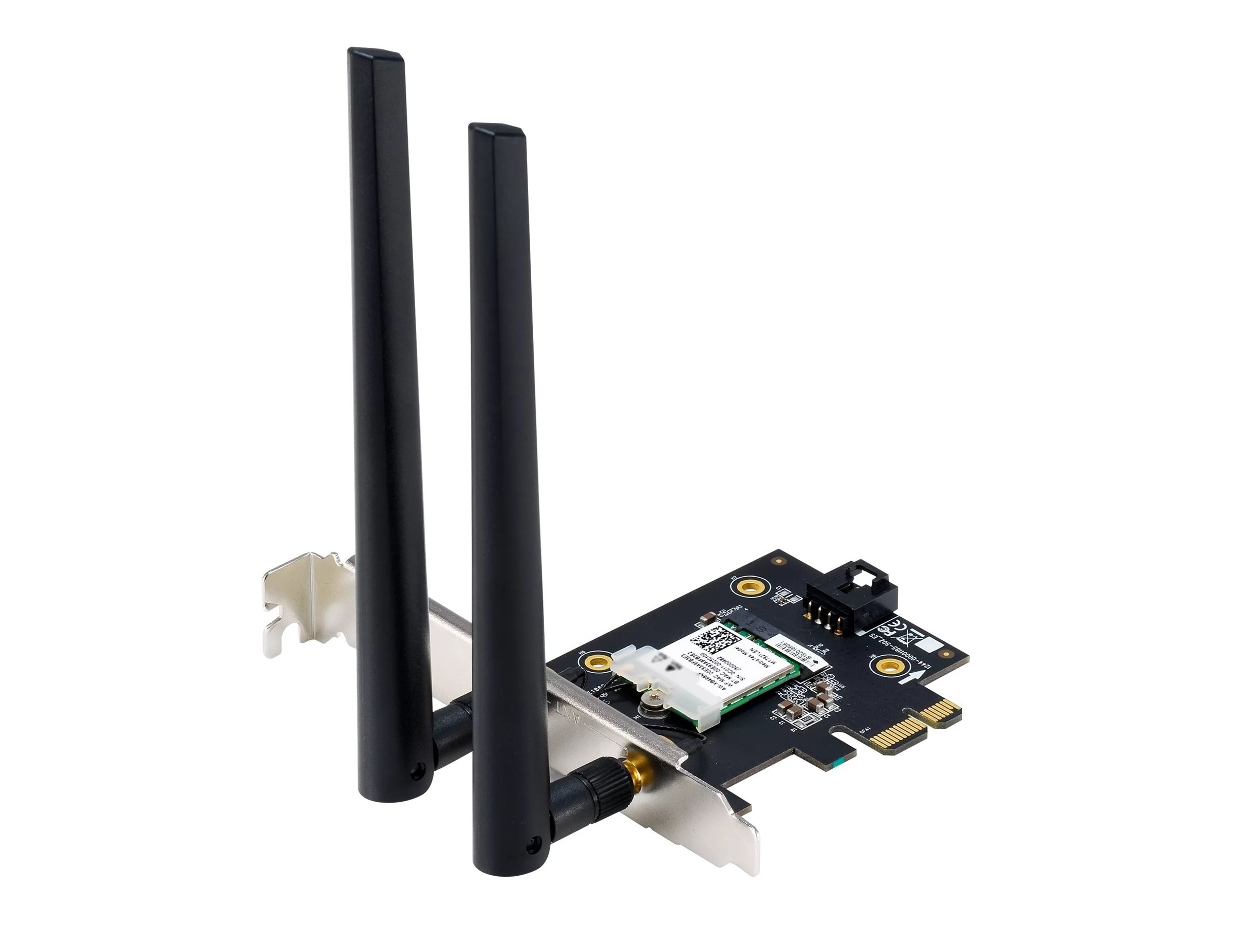 Asus AX1800 Dual-Band Bluetooth 5.2 PCIe Wi-Fi Adapter PCE-AX1800 802.11ax 574+1201 Mbit/s Mesh Support No MU-MiMO Yes No mobile broadband Antenna type External - Image 5