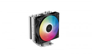 Deepcool CPU Cooler AG400 BK LED Black Intel, AMD