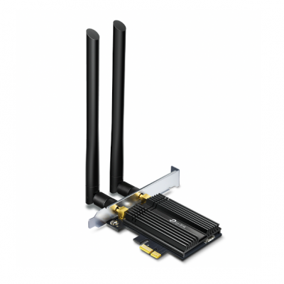 TP-LINK Archer Wi-Fi 6 Bluetooth 5.0 PCIe Adapter TX50E 2.4GHz/5GHz Antenna type 2xExternal