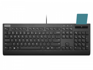 Lenovo Smartcard II Keyboard Wired Estonian Plunger type switch Black