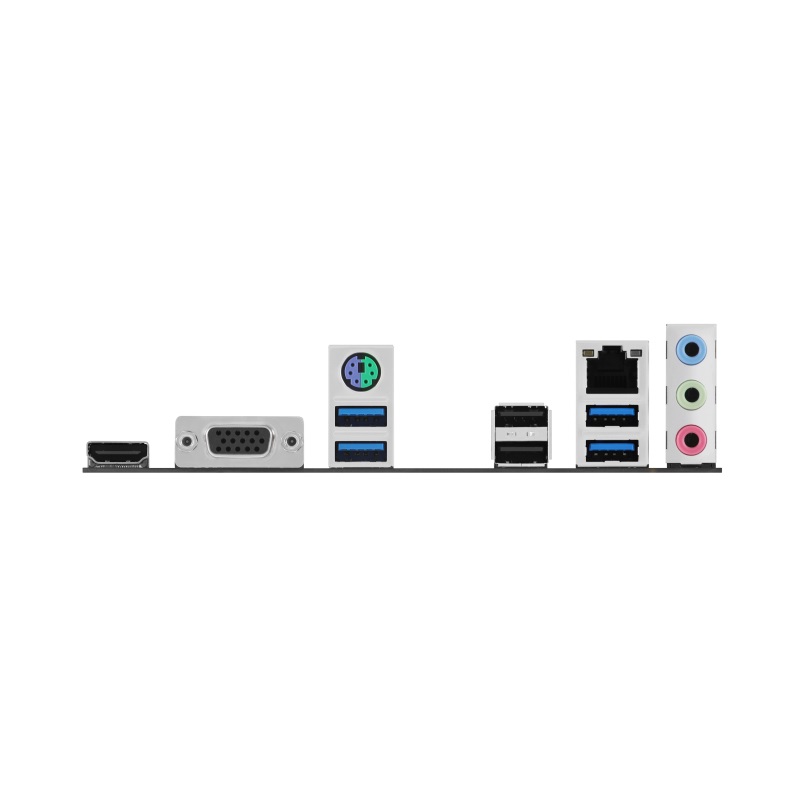 Asus PRIME A620M-K Processor family AMD Processor socket AM5 DDR5 DIMM Memory slots 2 Supported hard disk drive interfaces SATA, M.2 Number of SATA connectors 4 Chipset AMD A620 micro-ATX - Pilt 6