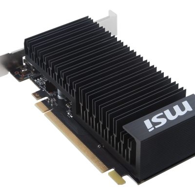 MSI GeForce GT 1030 2GHD4 LP OC NVIDIA 2 GB GeForce GT 1030 DDR4 HDMI ports quantity 1 PCI Express 3.0 x16 (uses x4) Memory clock speed 2100 MHz