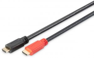 Digitus High Speed HDMI Cable with Signal Amplifier DB-330118-100-S HDMI Male (type A) HDMI to HDMI 10 m