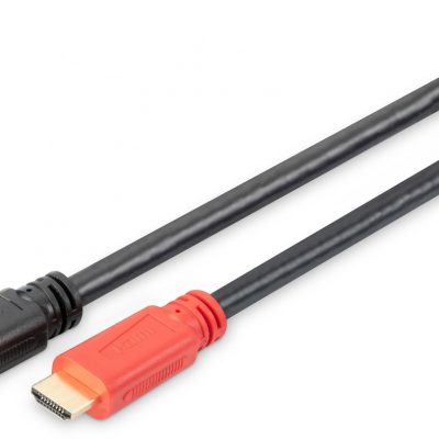 Digitus High Speed HDMI Cable with Signal Amplifier DB-330118-100-S HDMI Male (type A) HDMI to HDMI 10 m