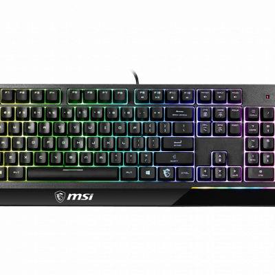 MSI Vigor GK30 Gaming Keyboard Wired RGB LED light US Black