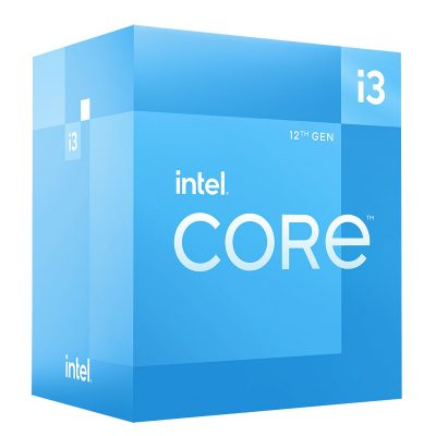Intel i3-12100F 3.30 GHz FCLGA1700 Processor threads 8 Intel Core i3 Processor cores 4