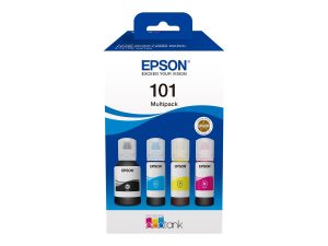 Epson Ink Consumables 4-colour 101 EcoTank Ink Bottle Multipack