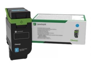 Lexmark CS632, CX635 Cyn Rtn 11.7K Cartridge Lexmark 75M2XC0 Lexmark - cyan - original - toner cartridge - LCCP, LRP Toner cartridge Cyan