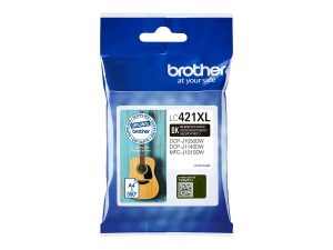 Brother LC421XLBK Ink Cartridge, Black Brother Brother LC LC421XLBK Brother LC421XLBK - High Yield - black - original - ink cartridge Ink cartridge Black