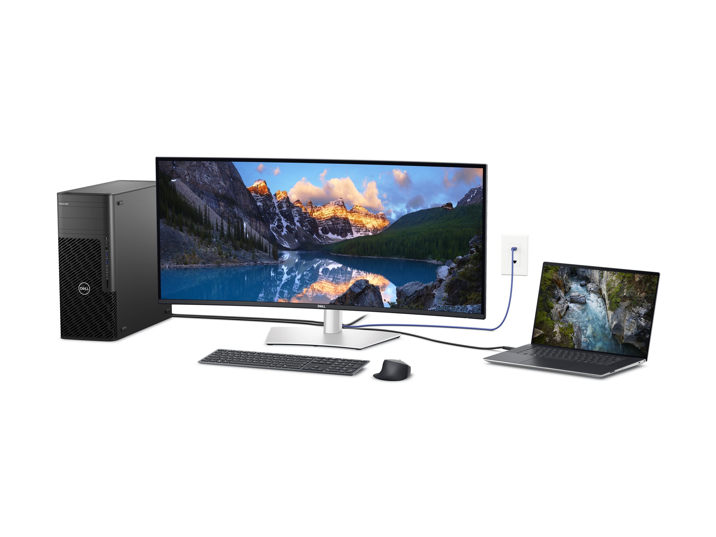 Dell U4025QW 40 " IPS 21:9 120 Hz 8 ms 5120 x 2160 pixels 450 cd/m² HDMI ports quantity 1 Silver - Image 4