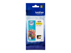 Brother LC-424Y Ink Cartridge Yellow