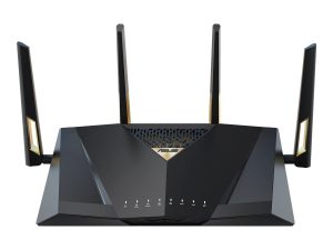 Asus Dual-band WiFi 7 AiMesh Extendable Performance Router RT-BE88U 802.11be 10/100/1000 Mbit/s Ethernet LAN (RJ-45) ports 4 Mesh Support Yes MU-MiMO Yes 3G/4G data sharing Antenna type External