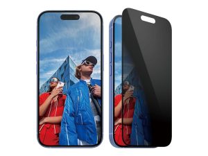 PanzerGlass Screen protector Apple iPhone 16/iPhone 15 Glass Black Ultra-Wide Fit