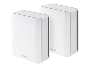 Asus Dual-band WiFi 7 AiMesh Extendable Router ZenWiFi BD4 (2pk) 802.11be 3600 Mbit/s Ethernet LAN (RJ-45) ports 2 Mesh Support Yes MU-MiMO Yes Antenna type Internal