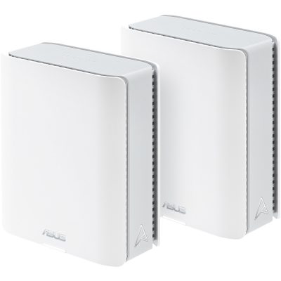 Asus Dual-band WiFi 7 AiMesh Extendable Router ZenWiFi BD4 (2pk) 802.11be 3600 Mbit/s Ethernet LAN (RJ-45) ports 2 Mesh Support Yes MU-MiMO Yes Antenna type Internal