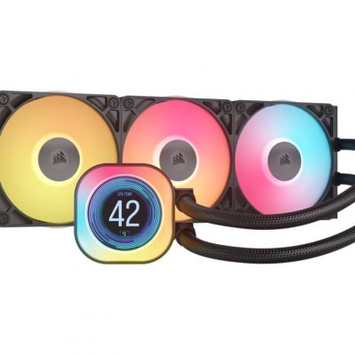 Corsair Liquid CPU Cooler iCUE LINK TITAN 360 RX LCD Intel, AMD