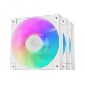 Deepcool Performance 120mm Fan, 3-Pack R-FD12-BKAPN3-G ARGB-3 IN 1