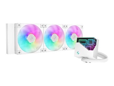 Deepcool Liquid CPU cooler LT360 WH ARGB Intel, AMD