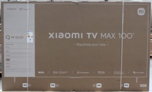 SALE OUT. Xiaomi TV Max 2025 100" (3840 × 2160) Xiaomi TV Max 2025 100 Smart TV Google TV UHD Grey DAMAGED PACKAGING