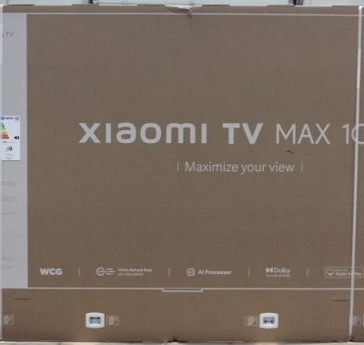 SALE OUT. Xiaomi TV Max 2025 100" (3840 × 2160) Xiaomi TV Max 2025 100 Smart TV Google TV UHD Grey DAMAGED PACKAGING