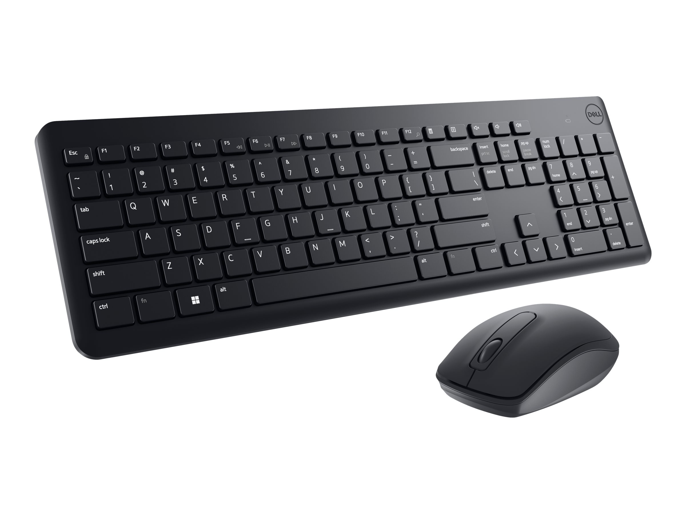 Dell Keyboard and Mouse KM3322W Keyboard and Mouse Set Wireless Batteries included Wireless connection US Black - Image 4