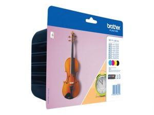 Brother LC127XLVALBP Ink Cartridge Black, Cyan, Magenta, Yellow