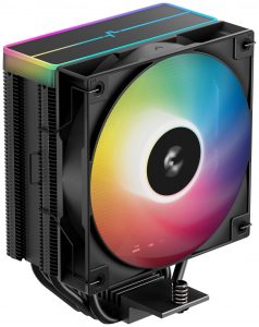 Deepcool CPU Cooler AG400 BK ARGB Intel, AMD