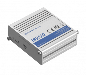 Teltonika LTE Modem TRM240 No Wi-Fi Mesh Support No MU-MiMO No 2G/3G Antenna type 1xSMA for LTE 1 x microUSB