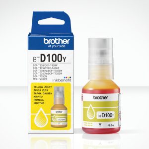 Brother BTD100Y Ink Bottle Yellow