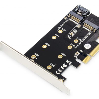 Digitus M.2 NGFF / NVMe SSD PCI Express 3.0 (x4) Add-On Card DS-33170