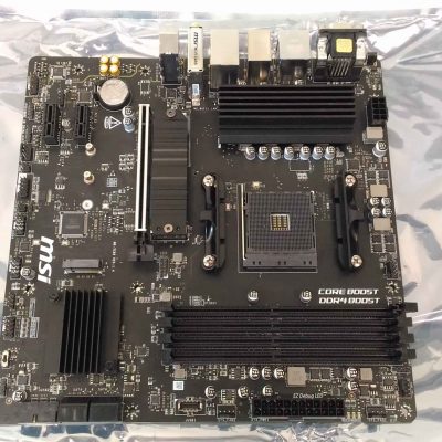 SALE OUT. MSI B550M PRO-VDH WIFI Processor family AMD Processor socket AM4 DDR4 Memory slots 4 Chipset AMD B Micro ATX USED, REFURBISHED, WITHOUT ACCESSORIES, ONLY ANTENNAS AND BACKPANEL INCLUDED