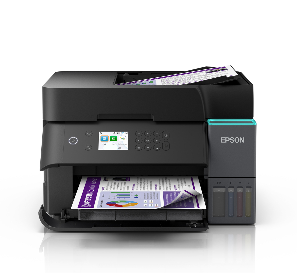 Epson Multifunctional printer EcoTank L6370 Inkjet Colour A4 Wi-Fi Black - Image 4