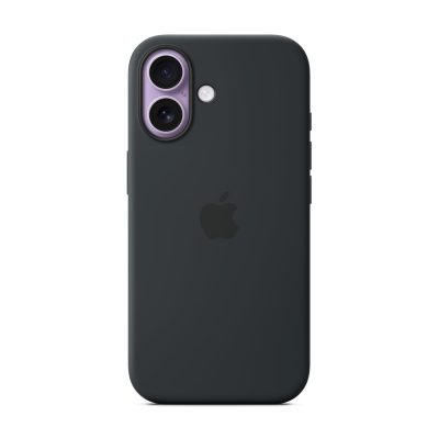 Apple Apple Back cover iPhone 17 Silicone Black MagSafe