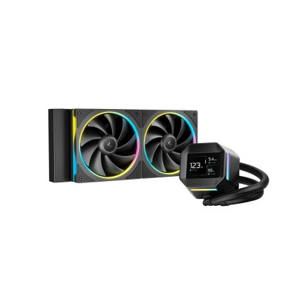 Deepcool Liquid CPU Cooler LM240 Black Intel, AMD