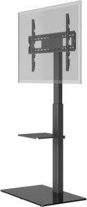 Goobay Floor stand TV Floor Stand Basic, Size L Swivel 37-70 " Maximum weight (capacity) 40 kg Black