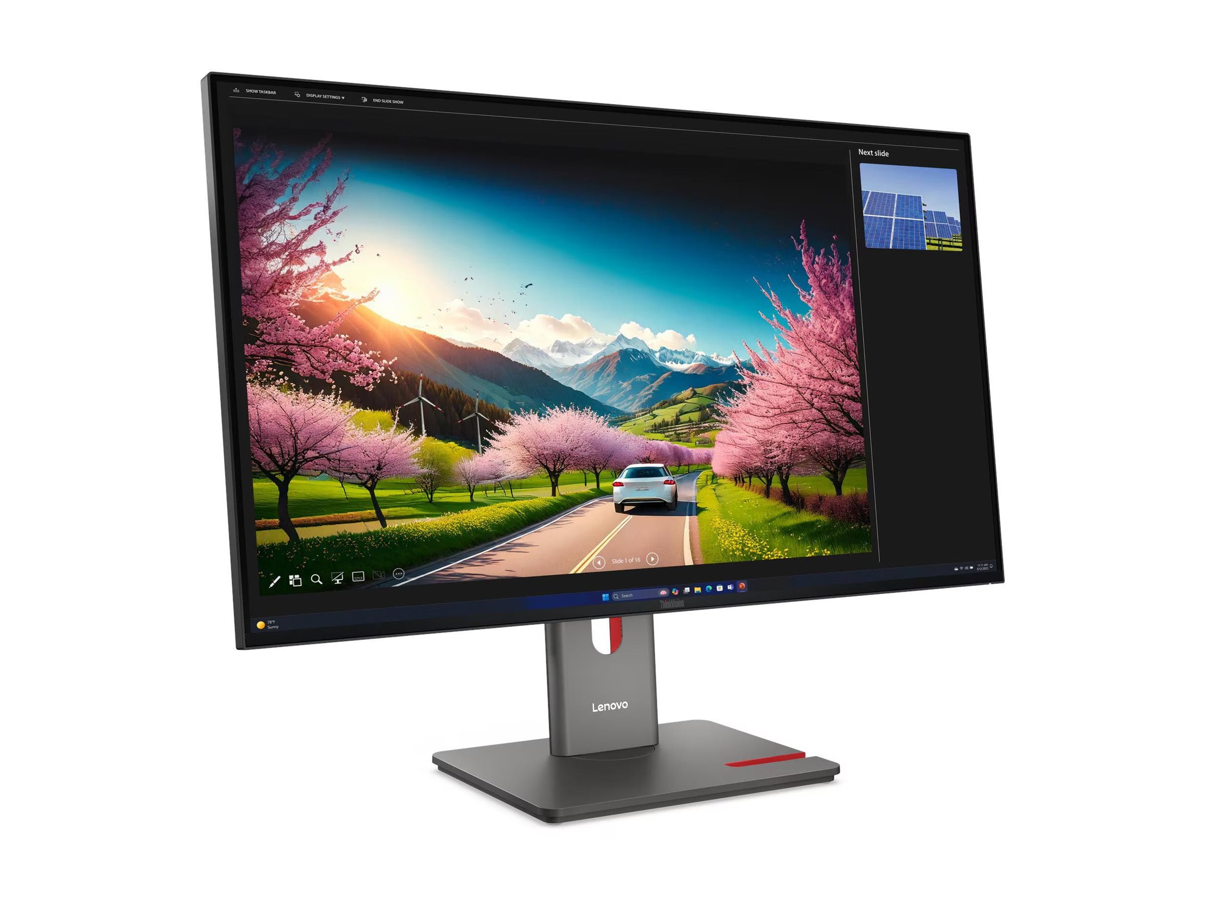 Lenovo ThinkVision P32UD-40 32 " IPS UHD 16:9 120 Hz 4 ms 3840 x 2160 pixels 350 cd/m² Black - Image 2