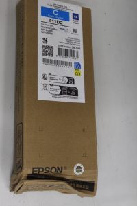 SALE OUT. Epson Singlepack Ink Cartridge XL Cyan SALE OUT. Epson C13T11D240 Ink cartrige Cyan DAMAGED PACKAGING