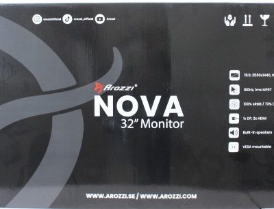 SALE OUT. Arozzi Nova 32" IPS, 180Hz, Computer Monitor - Forest Green Arozzi Nova 32 " IPS QHD 16:9 180 Hz 1 ms 2560 x 1440 pixels 300 cd/m² HDMI ports quantity 2 Forest Green Warranty 24 month(s) DEMO