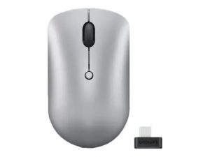 Lenovo Compact Mouse 540 Wireless Red optical sensor 2.4 GHz via USB-C Cloud Grey 1 year(s)