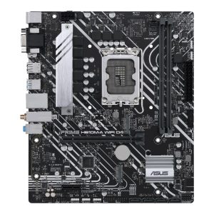 Asus PRIME H610M-A WIFI D4 Processor family Intel Processor socket LGA1700 DDR4 DIMM Memory slots 2 Supported hard disk drive interfaces SATA, M.2 Number of SATA connectors 4 Chipset Intel H610 mATX
