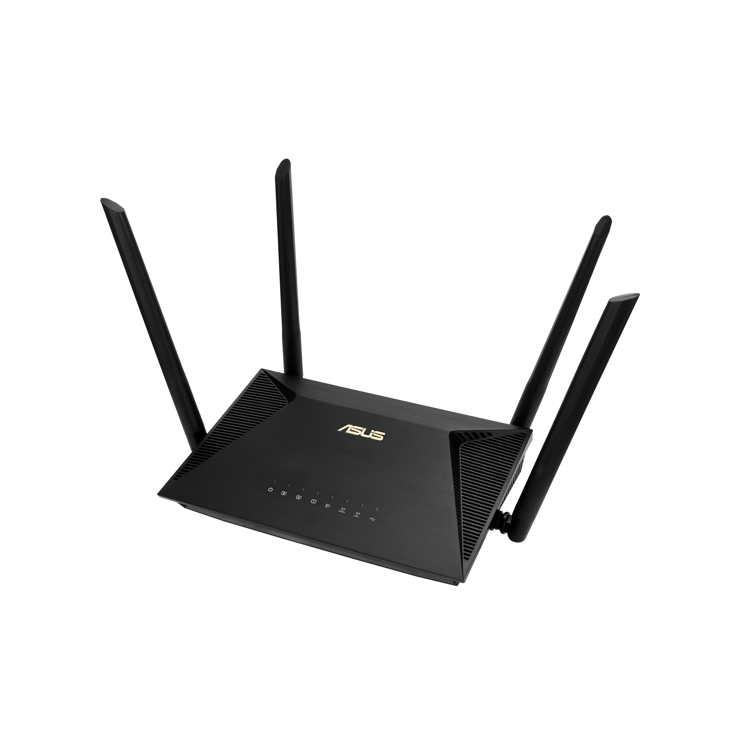 Asus Wireless AX1800 Dual Band Gigabit Router RT-AX53U 1201+600 Mbit/s Ethernet LAN (RJ-45) ports 4 Mesh Support No MU-MiMO Yes No mobile broadband Antenna type External antenna x 4 36 month(s) - Image 2